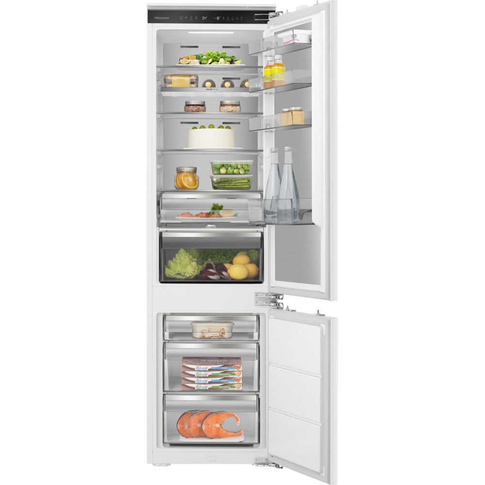 Combina frigorifica incorporabila HISENSE RB5B280SSWC, No Frost, 284 l, H 193.2 cm, Clasa C, Wi-Fi