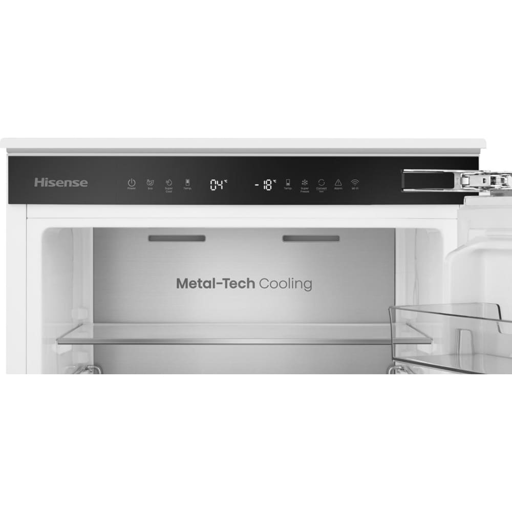 Combina frigorifica incorporabila HISENSE RB5B280SSWC, No Frost, 284 l, H 193.2 cm, Clasa C, Wi-Fi