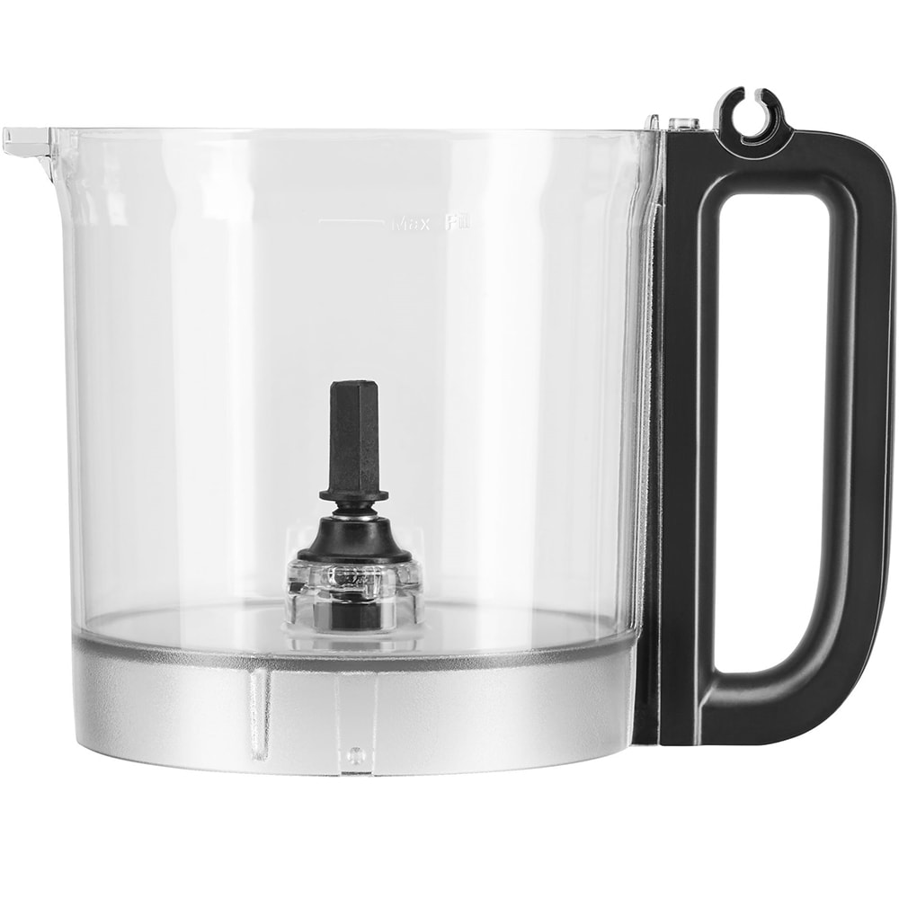 Robot de bucatarie KITCHENAID Artisan 5KFP0921ECU, 2.1l, 250W, 3 trepte de viteza, gri-negru