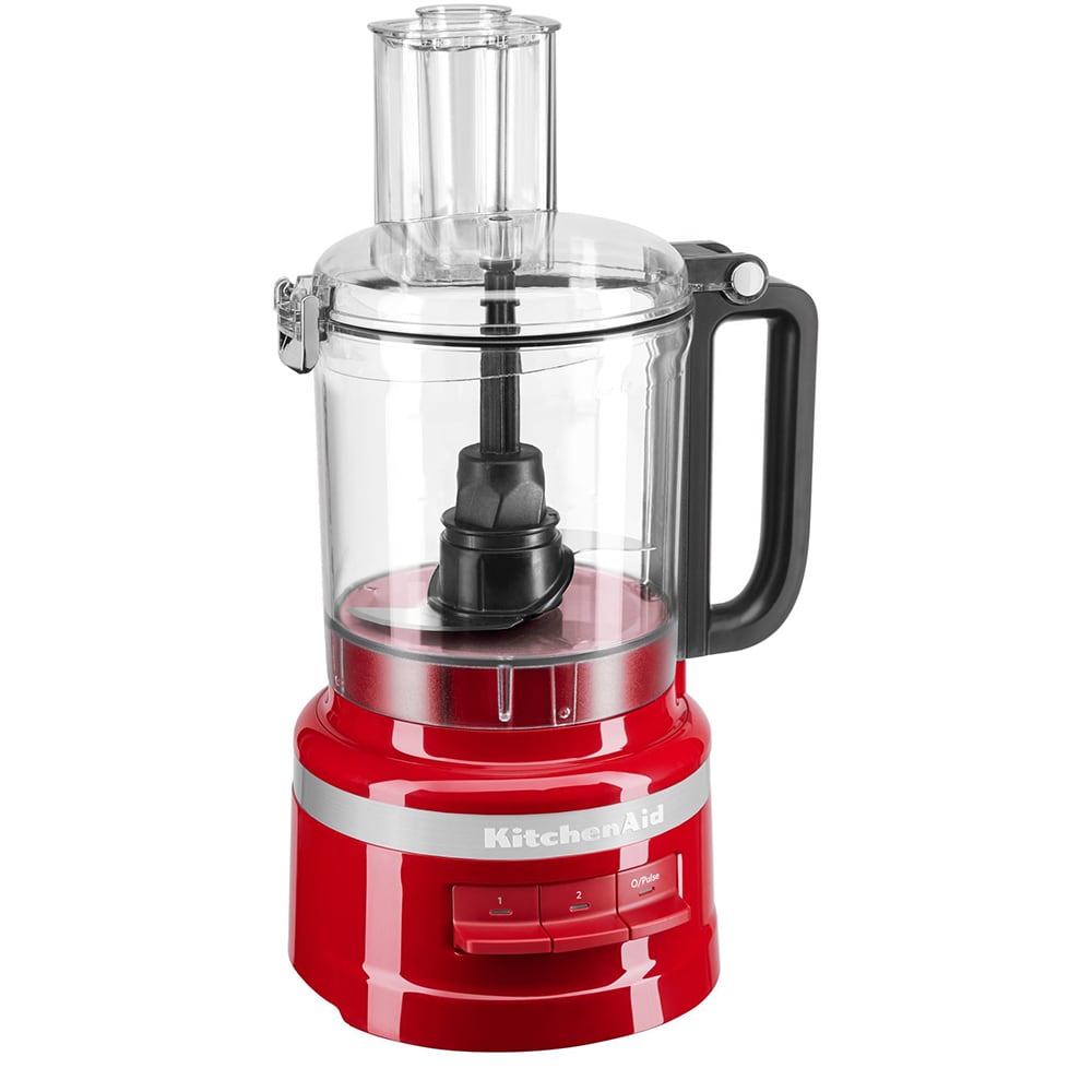 Robot de bucatarie KITCHENAID Artisan 5KFP0921EER, 2.1l, 250W, 3 trepte de viteza, rosu-negru