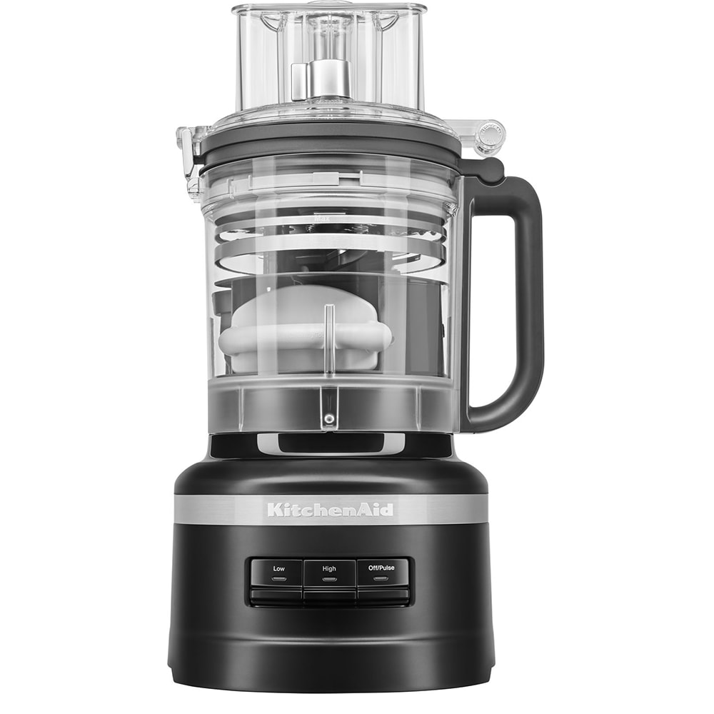 Robot de bucatarie KITCHENAID 5KFP1319EBM, 3.1l, 400W, 3 trepte de viteza, negru-argintiu