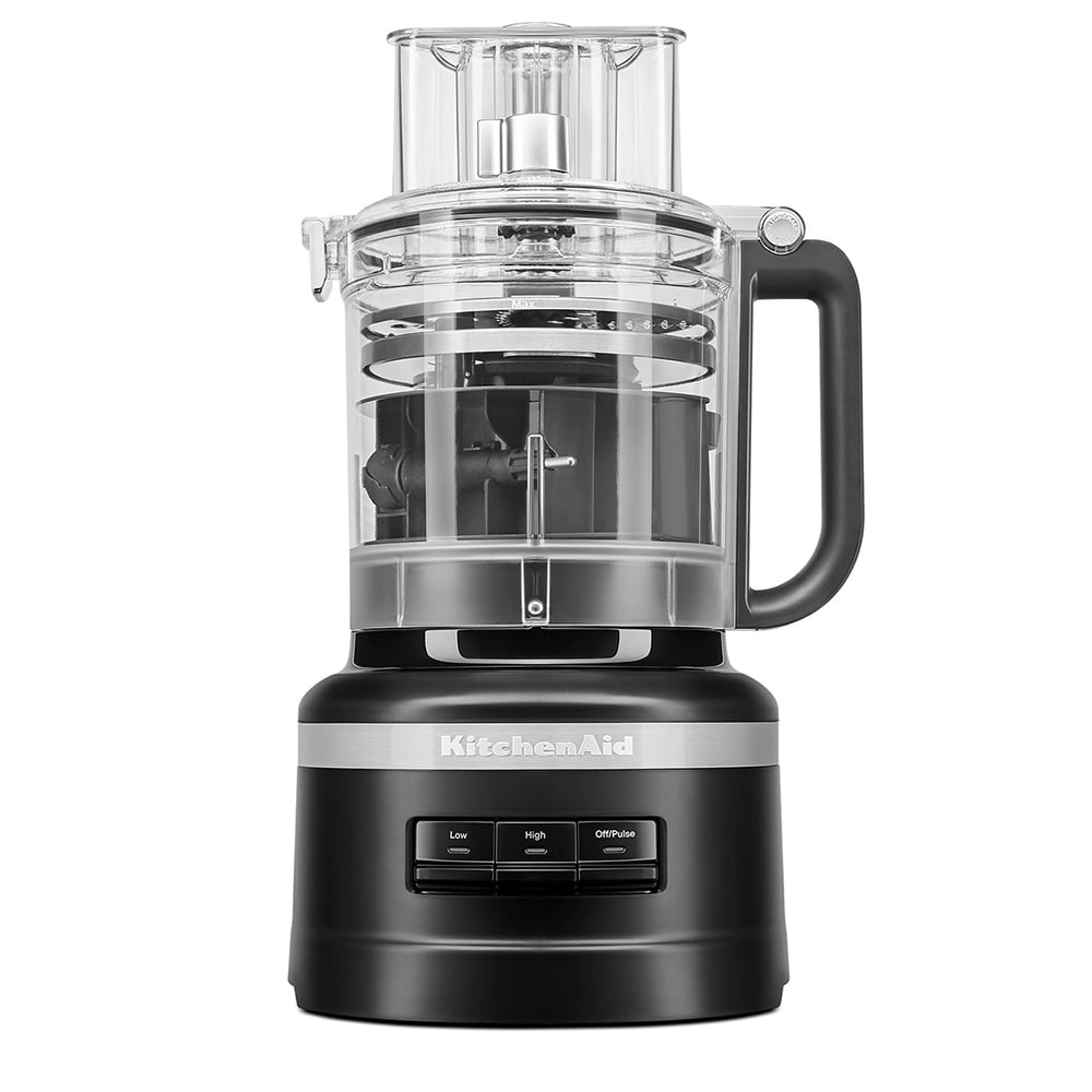 Robot de bucatarie KITCHENAID 5KFP1319EBM, 3.1l, 400W, 3 trepte de viteza, negru-argintiu