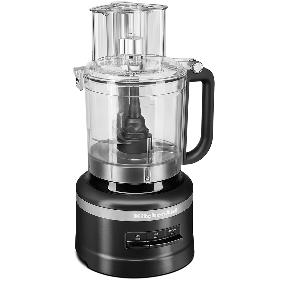 Robot de bucatarie KITCHENAID 5KFP1319EBM, 3.1l, 400W, 3 trepte de viteza, negru-argintiu
