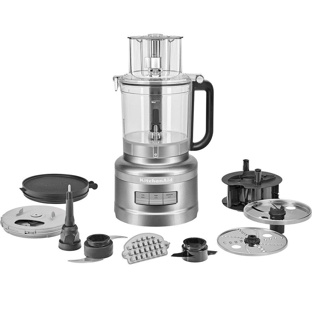 Robot de bucatarie KITCHENAID 5KFP1319ECU, 3.1l, 400W, 3 trepte de viteza, gri-negru