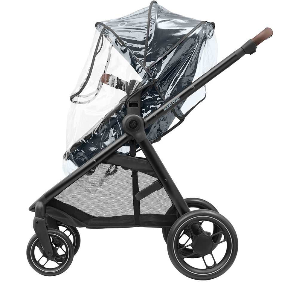 Carucior 2in1 MAXI COSI Zelia3 Essential 1210750110, 5 puncte, 0 luni+, gri inchis-negru