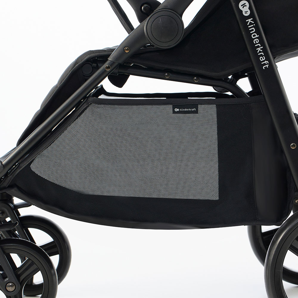 Carucior sport KINDERKRAFT Rine KSRINE00GRE0, 5 puncte, 0 luni+, verde-negru