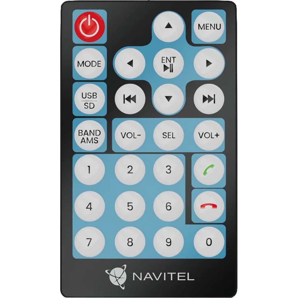 Player auto NAVITEL RD10, 4 x 45W, Bluetooth, Android, iOS, negru