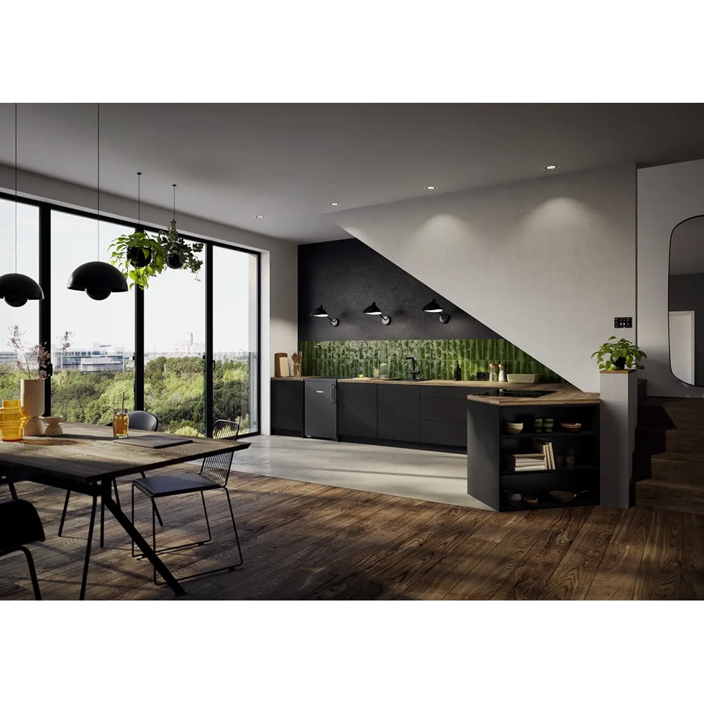 Frigider cu o usa LIEBHERR Rdgd 1401 pure, 112 l, H 85 cm, Clasa D, gri inchis