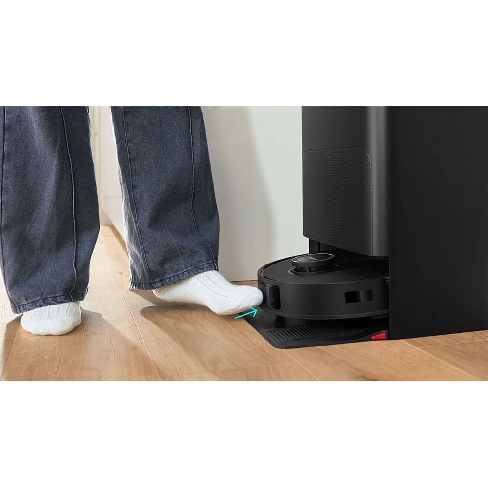 Aspirator robot BOSCH Spotless Max BCRDW3BAB, 0.27l, 14.V, autonomie max 160 min, Wi-Fi, functie mop rotativ, negru