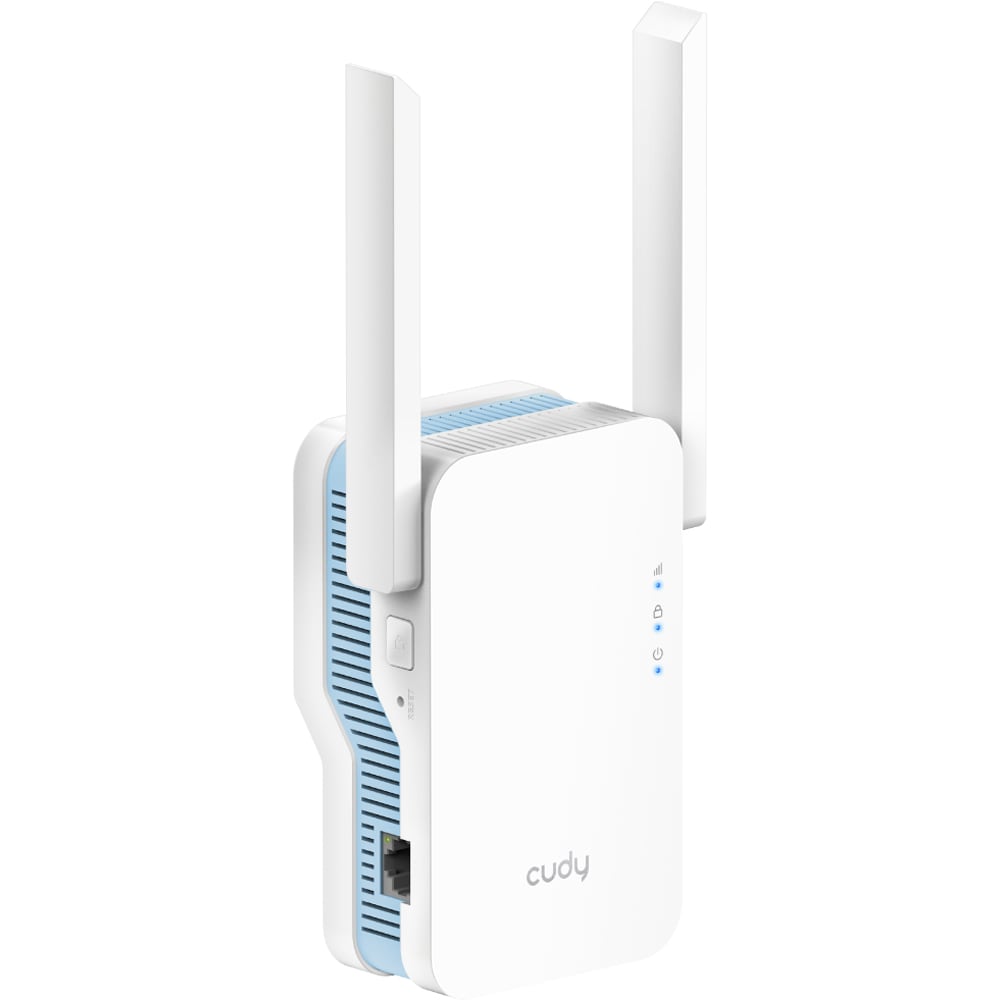 Wireless Range Extender CUDY RE1200 AC1200, Dual-Band 300 + 867 Mbps, alb
