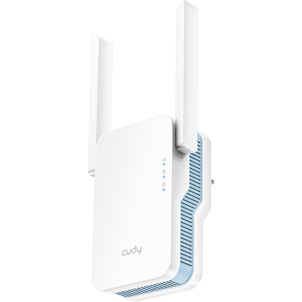 Wireless Range Extender CUDY RE1200 AC1200, Dual-Band 300 + 867 Mbps, alb