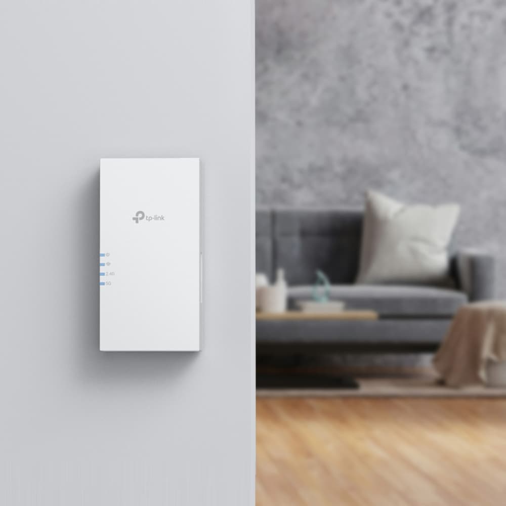 Wireless Range Extender TP-LINK RE220BE BE3600, Dual Band 688 + 2882 Mbps, alb