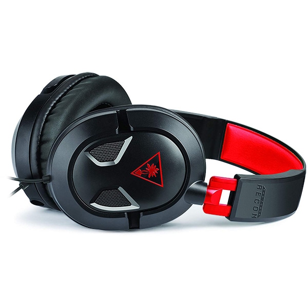 Casti Gaming TURTLE BEACH Recon 50, multiplatforma, 3.5mm, negru-rosu
