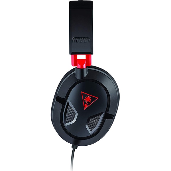 Casti Gaming TURTLE BEACH Recon 50, multiplatforma, 3.5mm, negru-rosu
