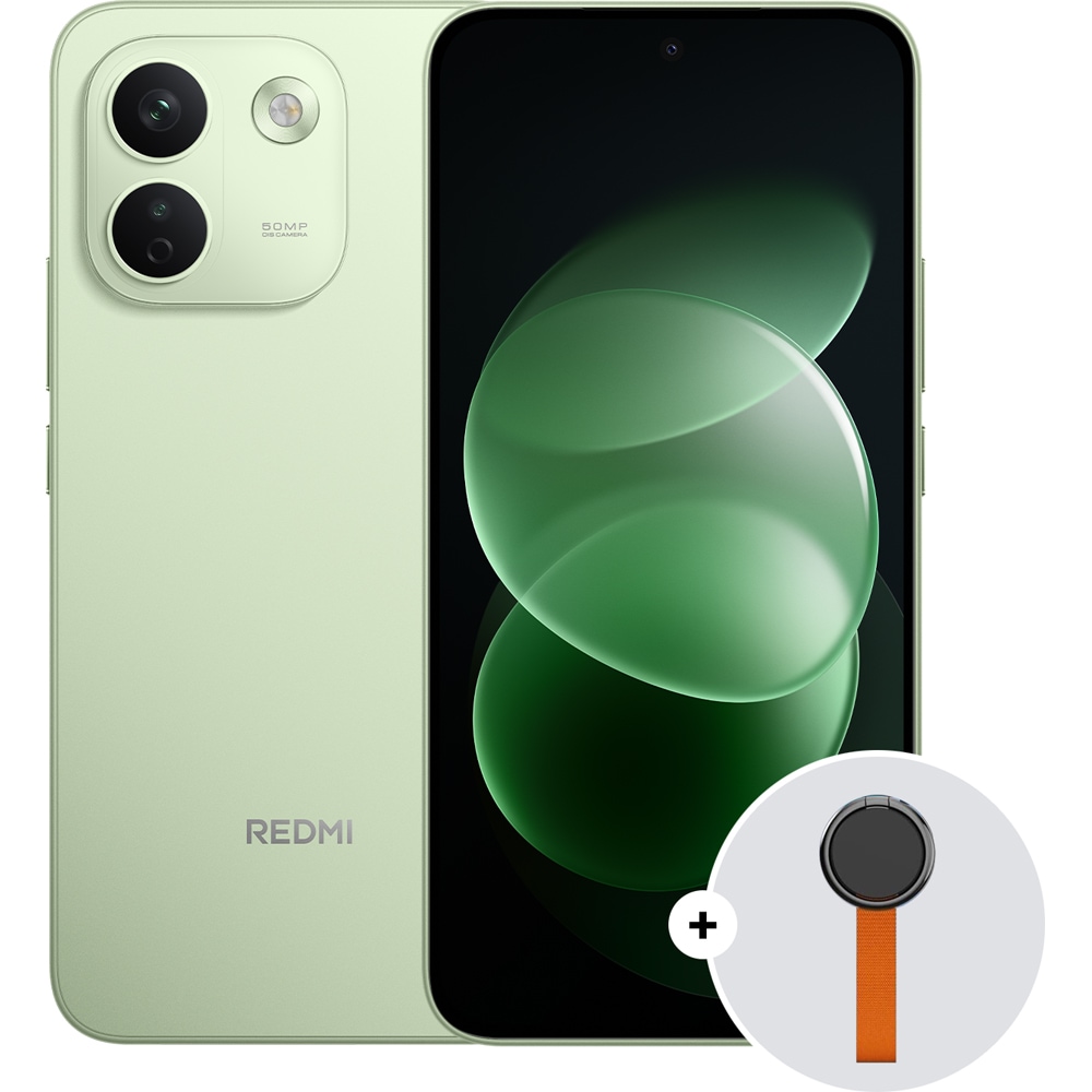 Telefon XIAOMI Redmi Note 17 Pro Max 5G, 256GB, 8GB RAM, Dual SIM, Green + Woven Strap Ring Stand