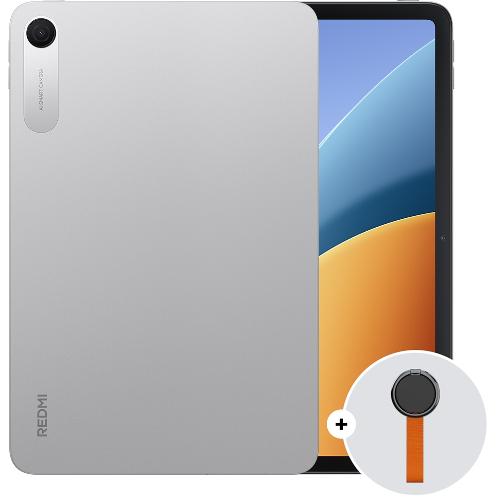 Tableta XIAOMI Redmi Pad 2, 9.7", 128GB, 4GB RAM, Wi-Fi, Silver + Ring Stand