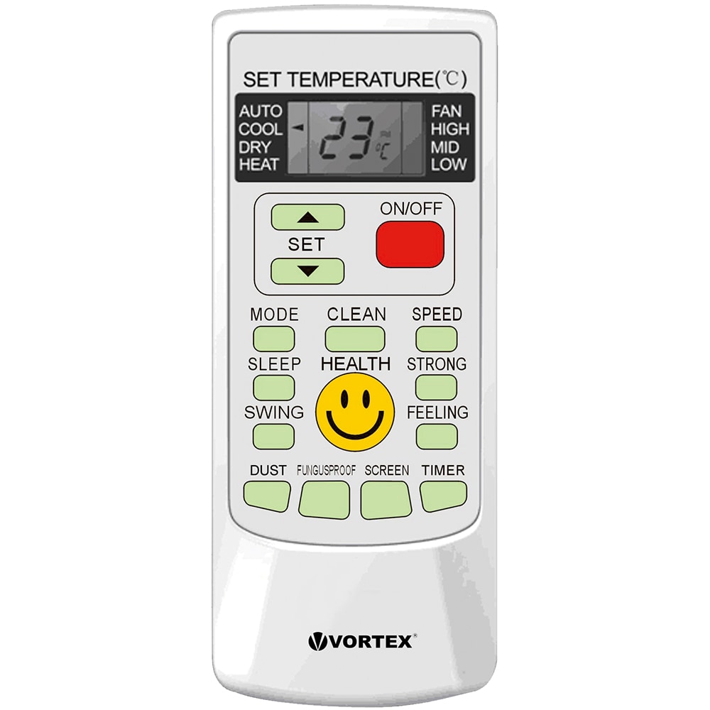 Aer conditionat VORTEX VAI09AFFW, 9000 BTU, A++/A+, Wi-Fi, Functie incalzire, Dezumidificare, Inverter, iFeel, kit instalare inclus, alb