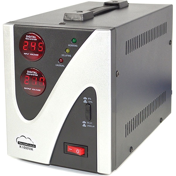Stabilizator de tensiune SILVERCLOUD PNI-SCK1000V, 600W