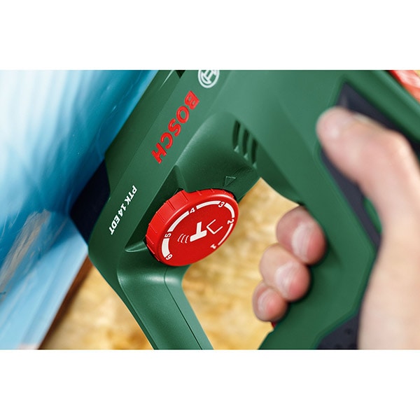 Capsator electric BOSCH PTK 14 EDT, 30 percutii, verde