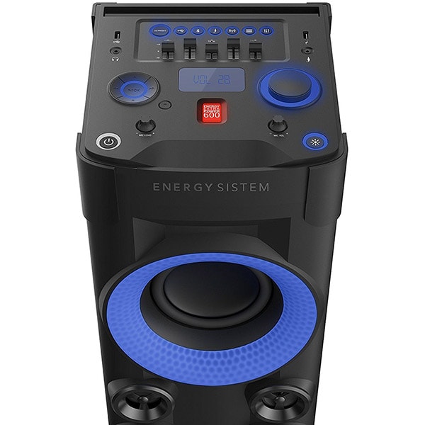 Sistem audio High Power ENERGY SISTEM Party 6, 240W, Bluetooth, USB, Radio FM, negru