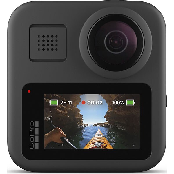 Camera video sport GoPro MAX 360, 5.6K, Wi-FI, GPS, negru