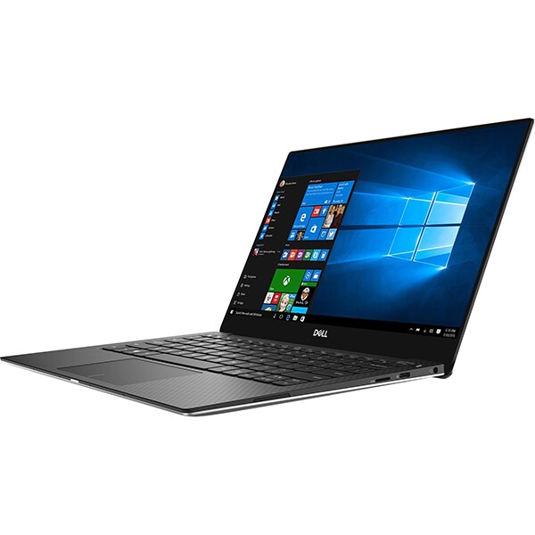 Laptop DELL XPS 9370, Intel Core i7-8550U pana la 4.0GHz, 13.3" UHD 4K, 16GB, SSD 512GB, Intel UHD Graphics 620, Windows 10 Pro