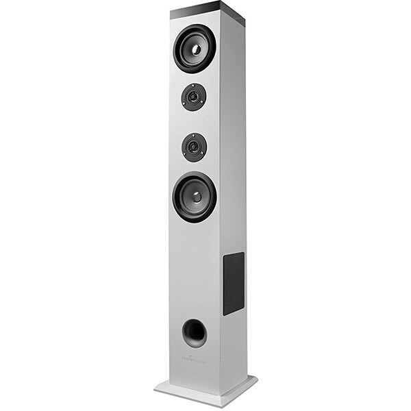 Sistem audio ENERGY SISTEM Tower 5, 60W, Bluetooth, USB, Radio FM, alb