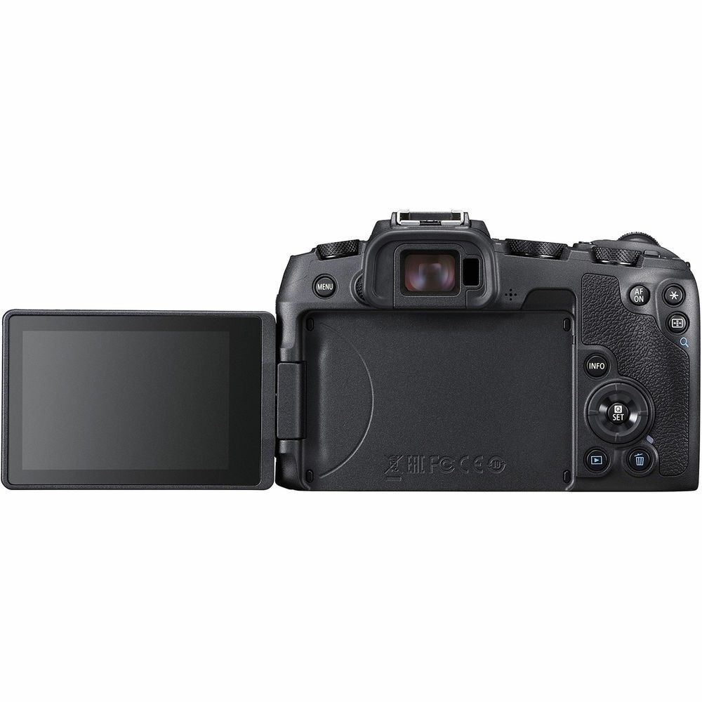 Aparat foto Mirrorless CANON EOS RP, 26.2 MP, Wi-Fi, negru + Obiectiv RF 24-105mm + Adaptor RF-EF