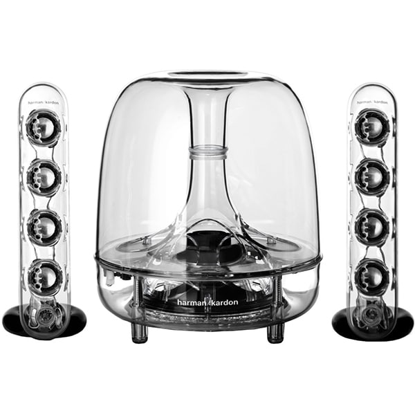 Sistem audio HARMAN KARDON Soundsticks 3, 40W, Bluetooth, negru-transparent
