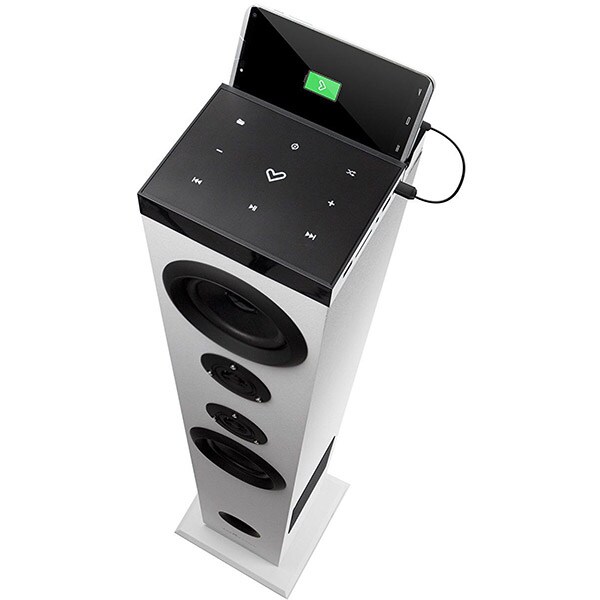 Sistem audio ENERGY SISTEM Tower 5, 60W, Bluetooth, USB, Radio FM, alb