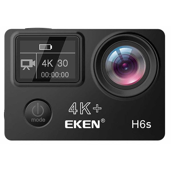 Camera video sport EKEN H6S, 4K, Wi-Fi, gri-negru