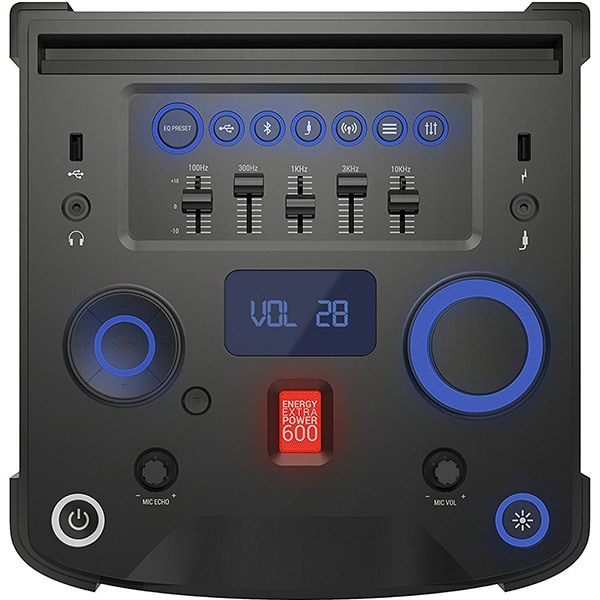 Sistem audio High Power ENERGY SISTEM Party 6, 240W, Bluetooth, USB, Radio FM, negru