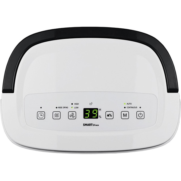 Dezumidificator aer TURBIONAIRE SMART 14 eco, 14l/zi, 250W, alb-gri