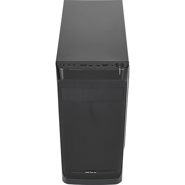 Carcasa PC SERIOUX OFFICE, USB 3.0, fara sursa, negru
