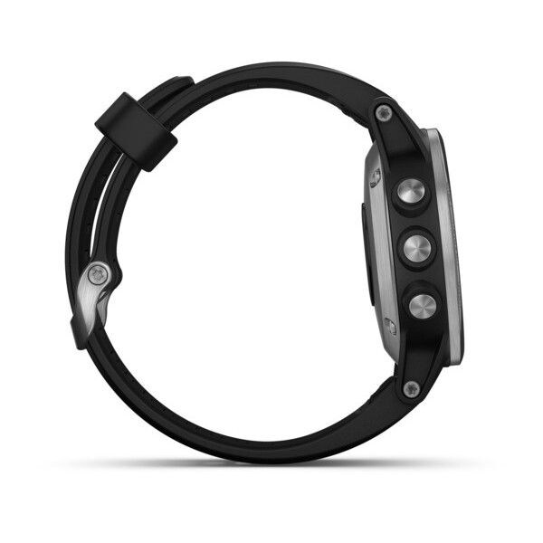 Smartwatch GARMIN Fenix 5S Plus Android/iOS, silicon, Silver/Black