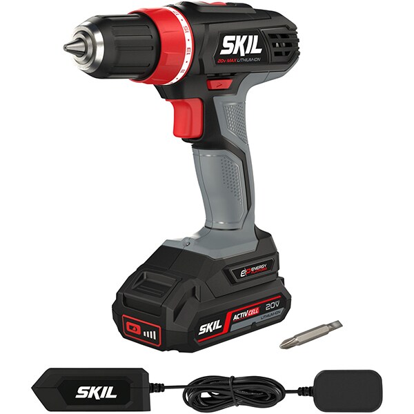 Masina de gaurit si insurubat (bormasina) SKIL F0152842AA, 18V, 1 acumulator 1.5 Ah, 1500RPM, 45Nm, mandrina rapida