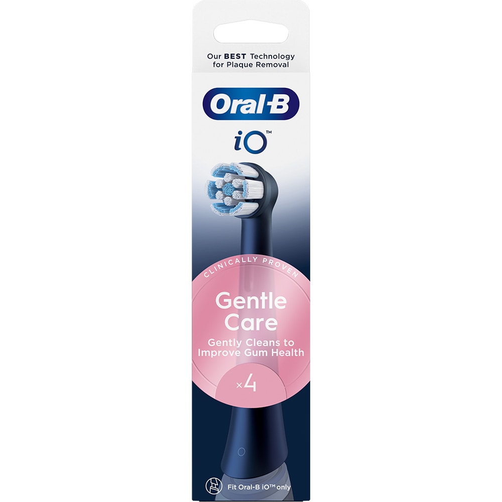 Rezerve periuta de dinti electrica ORAL-B iO Gentle Care, 4buc, negru