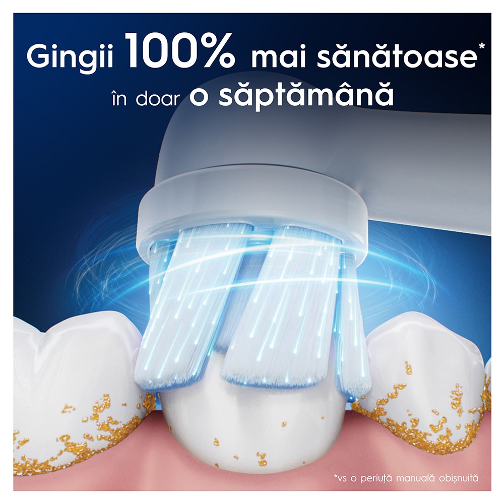Rezerve periuta de dinti electrica ORAL-B iO Gentle Care, 2buc, alb