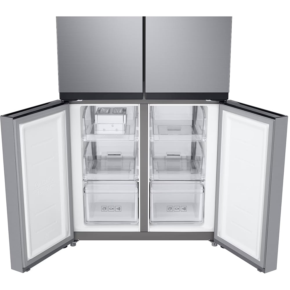 Side by Side SAMSUNG RF48A400EM9/EO, No Frost, 488 l, H 177.5 cm, Clasa E, argintiu