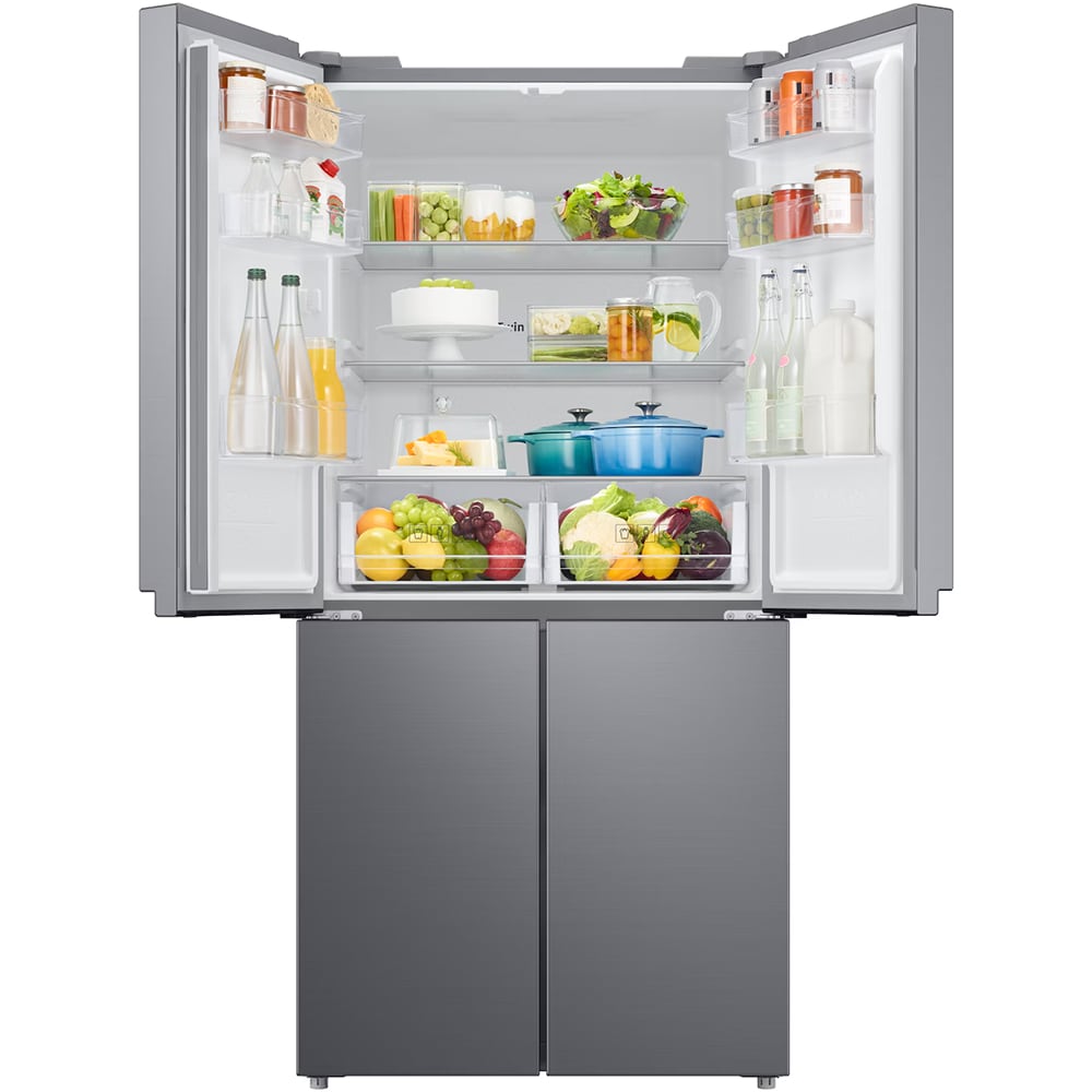 Side by Side SAMSUNG RF48A400EM9/EO, No Frost, 488 l, H 177.5 cm, Clasa E, argintiu