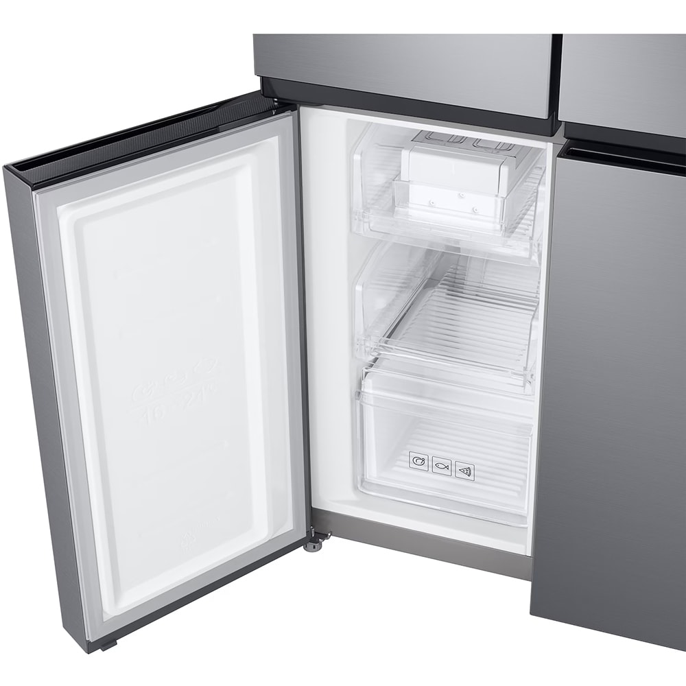 Side by Side SAMSUNG RF48A400EM9/EO, No Frost, 488 l, H 177.5 cm, Clasa E, argintiu