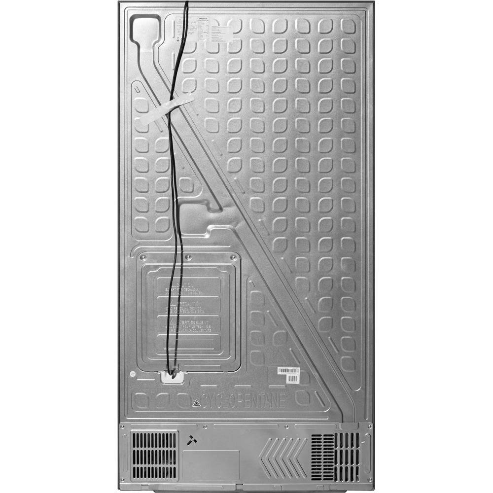 Side by Side HISENSE RF749N4SWSE, Total No Frost, 579 l, H 178.5 cm, Clasa E, Dozator apa, Wi-Fi, argintiu