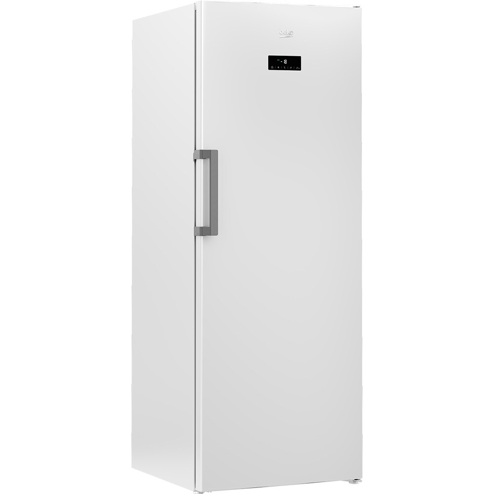 Congelator BEKO RFNE448E35W, No Frost, 404 l, H 191.2 cm, Clasa E, alb