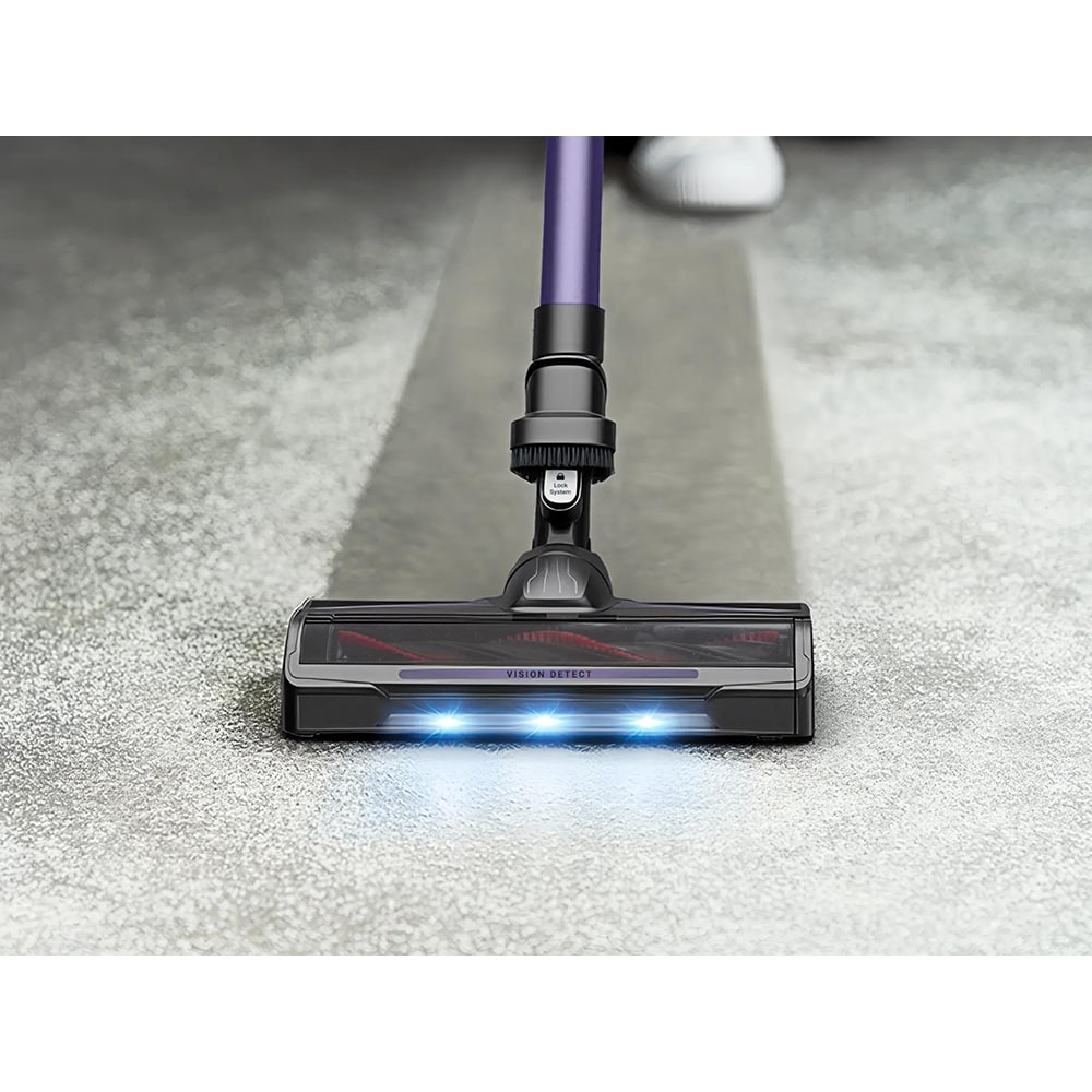 Aspirator vertical ROWENTA X-Pert 5.80 RH5A32E0, 0.44l, 18.5V, autonomie max 40 min, violet-negru