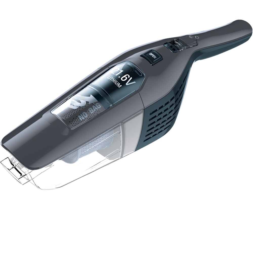 Aspirator vertical ROWENTA Dual Force 2in1 RH6756WO, 0.6l, 21.6V, autonomie max 75 min, tehnologie ciclonica, gri