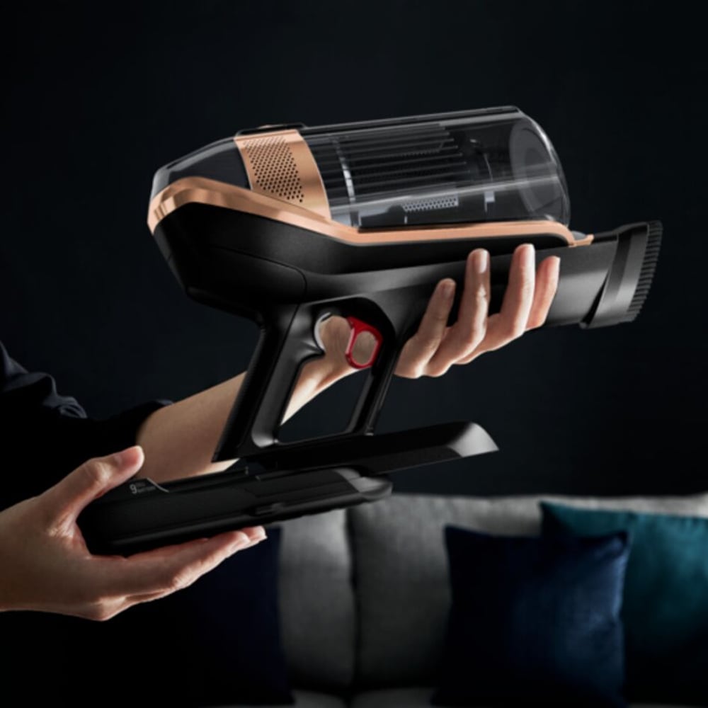 Aspirator vertical ROWENTA X-Force Flex 15.6 RH99G1WO, 0.9l, 32.4V, autonomie max 80 min, negru-maro