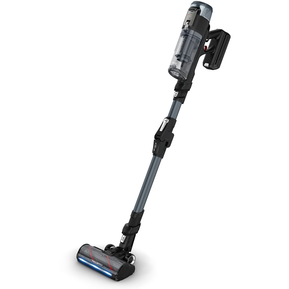 Aspirator vertical ROWENTA X-Force Flex 16.60 RH9C71E0, 0.65l, 25.2V, autonomie max 120 min, negru