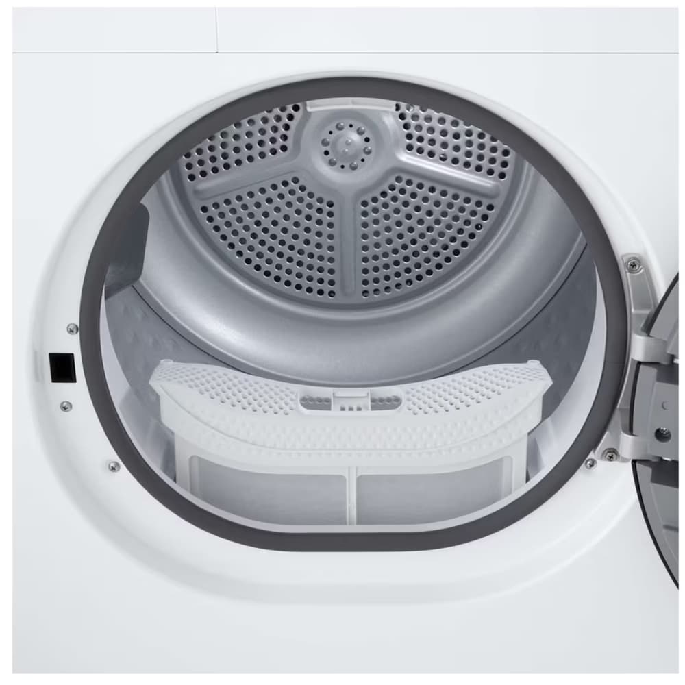 Uscator de rufe LG RHA1008NWK, 8 kg, 8 programe, Clasa D, alb