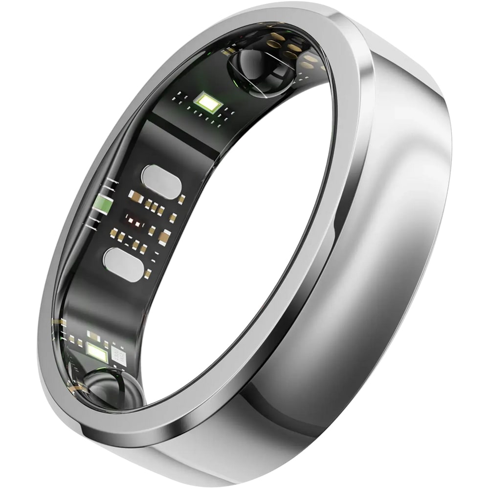 Smart Ring RINGCONN Gen 3, marimea 13, Future Silver