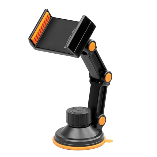 Suport auto universal PROMATE riseMount, parbriz, Orange